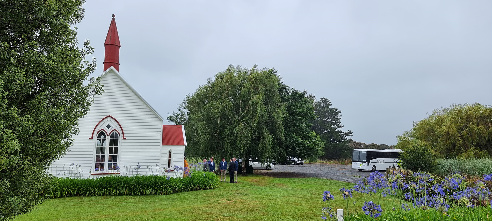 Tranzit Coach at Burnside Church Wairarapa